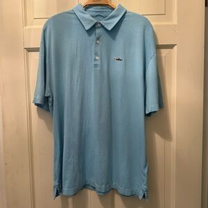 Men’s Patagonia Blue Polo Shirt Size Large